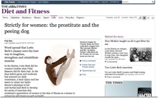 the times strictly for women barre exercises